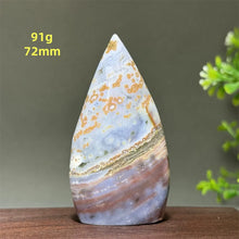 Load image into Gallery viewer, 1PC Natural Marine Jasper Free Form Torch Mineral Specimen Home Decor