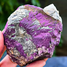 Load image into Gallery viewer, 1PC Natural Rare Purple Pyrite Raw Stone Iron Manganese Intercalated Mineral Specimen