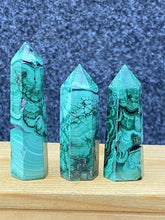Load image into Gallery viewer, 1PC Natural Malachite Free Form Obelisk Mineral Specimen for Healing