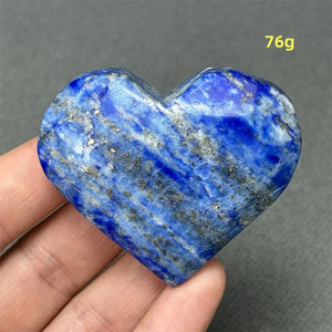 Lapis Lazuli Polished Heart Stone