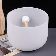 Load image into Gallery viewer, 8 Inch 432Hz Tibetan Crystal Quartz Bowl Sound Healing Instrument for Meditation