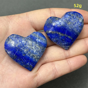 Lapis Lazuli Polished Heart Stone