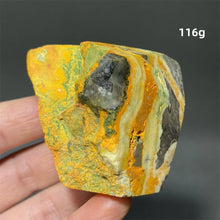 Load image into Gallery viewer, Natural Bumblebee Jasper Mineral Specimen – Rare Raw Crystal Stone for Collection, Meditation &amp; Home Decor