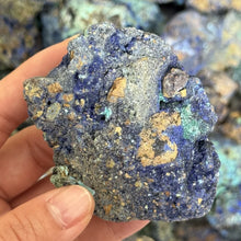 Load image into Gallery viewer, Natural Azurite Malachite Geode Crystal Mineral Specimen