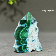Load image into Gallery viewer, 1PC Natural Chrysocolla Mineral Obelisk Specimen for Healing