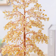 Load image into Gallery viewer, 1PC Natural Lapis lazuli Crushed Citrine Money Tree