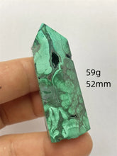 Load image into Gallery viewer, 1PC Natural Malachite Free Form Obelisk Mineral Specimen for Healing