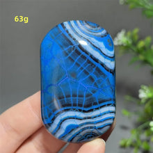 Load image into Gallery viewer, 1PC Natural Dragon Pattern Agate Palm Stone Polished