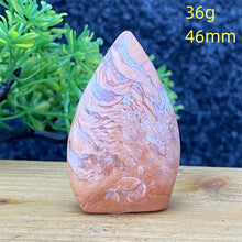 Load image into Gallery viewer, 1PC Natural Rare Pink Agate Geode Crystal Free Form Torch Specimen Home Decor