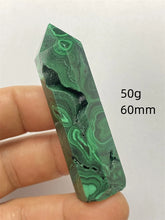 Load image into Gallery viewer, 1PC Natural Malachite Free Form Obelisk Mineral Specimen for Healing