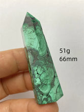 Load image into Gallery viewer, 1PC Natural Malachite Free Form Obelisk Mineral Specimen for Healing