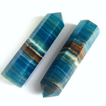 Load image into Gallery viewer, 1PC Blue Onyx Lemurian Calcite Healing Obelisk