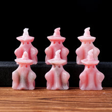 Load image into Gallery viewer, 1PC Natural Pink Opal Carving Ghost Stone Statue