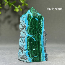 Load image into Gallery viewer, 1PC Natural Chrysocolla Mineral Obelisk Specimen for Healing