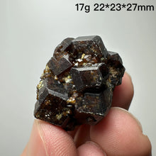 Load image into Gallery viewer, Natural Inner Mongolia Garnet Crystal Specimen – Raw Mineral Stone for Collection &amp; Home Decor