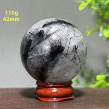 Load image into Gallery viewer, Natural Black Tourmaline Sphere for Healing