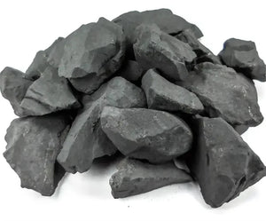 Natural Raw Shungite Stones – Healing Crystals for Protection, Reiki, Chakra – Bulk Gravel for Water Purification