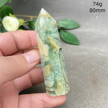 Load image into Gallery viewer, 1PC Natural Rare Green Emerald Crystal Obelisk for Healing