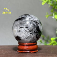 Load image into Gallery viewer, Natural Black Tourmaline Sphere for Healing