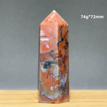 Load image into Gallery viewer, 1PC Natural Aquatic Moss Mineral Quartz Obelisk for Healing