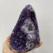 Load image into Gallery viewer, 1PC Natural Amethyst Crystal Irregular Shaped Cluster