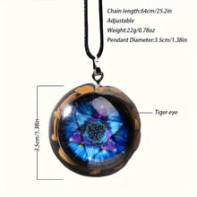 Load image into Gallery viewer, 1PC Energy Orgonite Malachite Pendant Necklace for Healing