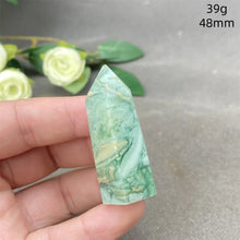 Load image into Gallery viewer, 1PC Natural Rare Green Emerald Crystal Obelisk for Healing