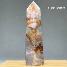 Load image into Gallery viewer, 1PC Natural Aquatic Moss Mineral Quartz Obelisk for Healing
