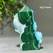Load image into Gallery viewer, 1PC Natural Chrysocolla Mineral Obelisk Specimen for Healing