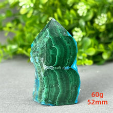 Load image into Gallery viewer, Natural Malachite Free Form Obelisk Raw Mineral Specimen for Healing