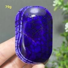 Load image into Gallery viewer, 1PC Natural Dragon Pattern Agate Palm Stone Polished