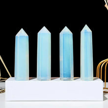 Load image into Gallery viewer, Natural Crystal Wand – Hexagonal Point Stone – Multiple Variants – Healing, Crafts, Home Decor, Gift