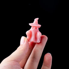 Load image into Gallery viewer, 1PC Natural Pink Opal Carving Ghost Stone Statue