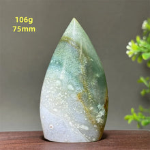 Load image into Gallery viewer, 1PC Natural Marine Jasper Free Form Torch Mineral Specimen Home Decor