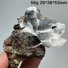 Load image into Gallery viewer, 1PC Natural Dark Brown Andradite Garnet Cluster Raw Crystal Mineral Specimen Home Decor