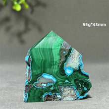 Load image into Gallery viewer, 1PC Natural Chrysocolla Mineral Obelisk Specimen for Healing