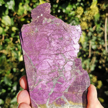 Load image into Gallery viewer, 1PC Rare Purpurite Crystal Slice Mineral Specimen Home Decor