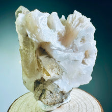 Load image into Gallery viewer, Natural Smoky Quartz Crystal Cluster – Sodium Feldspar Mineral Specimen for Collection &amp; Home Decor