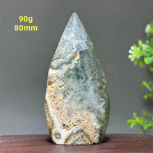 Load image into Gallery viewer, 1PC Natural Marine Jasper Free Form Torch Mineral Specimen Home Decor