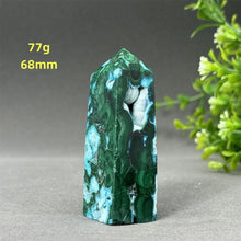 Load image into Gallery viewer, Natural Malachite Free Form Obelisk Raw Mineral Specimen for Healing