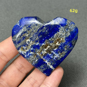 Lapis Lazuli Polished Heart Stone