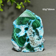 Load image into Gallery viewer, 1PC Natural Chrysocolla Mineral Obelisk Specimen for Healing