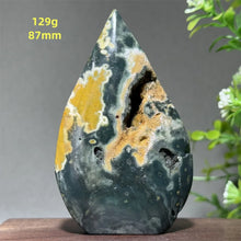 Load image into Gallery viewer, Natural Ocean Jasper Crystal Cluster – Ancient Freeform Mineral Specimen for Collection &amp; Home Decor