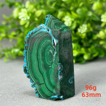 Load image into Gallery viewer, Natural Malachite Free Form Obelisk Raw Mineral Specimen for Healing