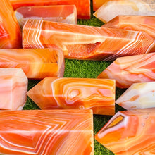 Load image into Gallery viewer, 1PC Natural Red Sardonyx Agate Crystal Obelisk for Healing