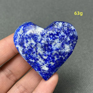 Lapis Lazuli Polished Heart Stone