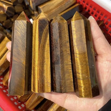 Load image into Gallery viewer, 1PC Natural Tigers Eye Stone Obelisk for Healing