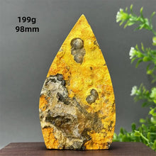 Load image into Gallery viewer, Natural Bumblebee Jasper Freeform Crystal Specimen – Rare Raw Mineral Stone for Collection &amp; Home Decor
