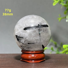 Load image into Gallery viewer, Natural Black Tourmaline Sphere for Healing