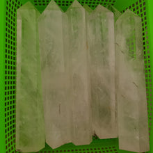 Load image into Gallery viewer, 1PC 2.5kg Natural White Quartz Large Obelisk for Healing